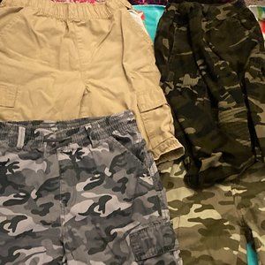 4 Pack Bundle With 3 pairs of Shorts and 1 Pair Of Pants